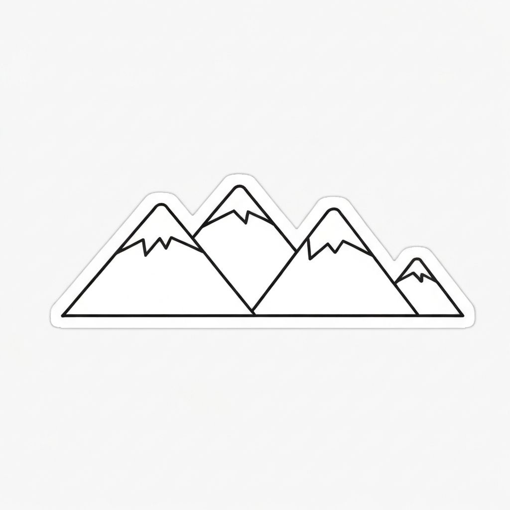 Minimalist Mountain